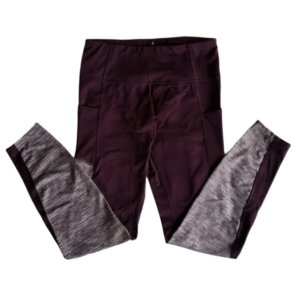 Apana Women's Purple/Grey Leggings Size Small NWOT - Picture 2 of 6